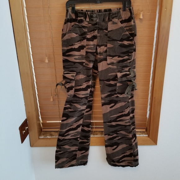 Inc corduroy cargo pants sz 4 - Picture 3 of 6